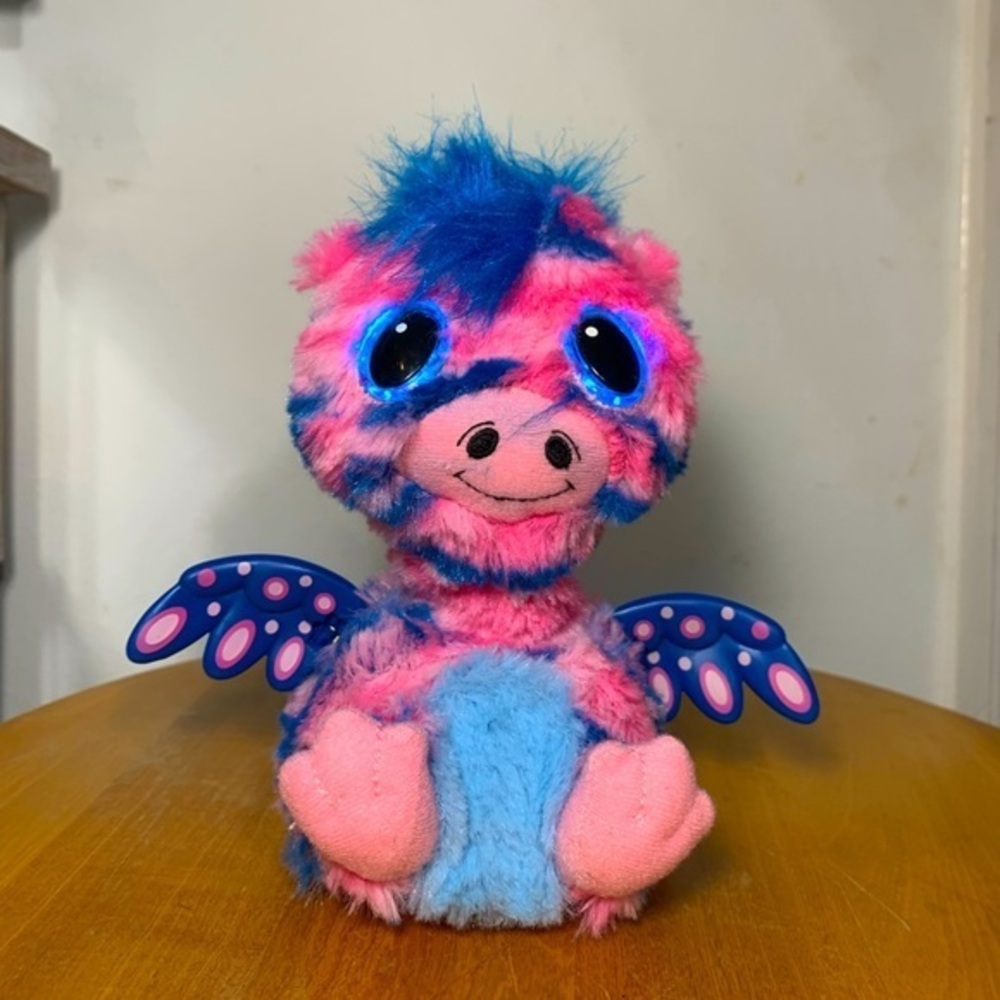 Hatchimal kids toy plushie electronic toys pink purple stuffed animal plushie
